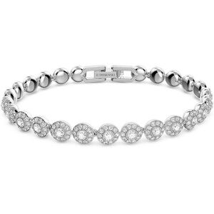 Swarovski Silver Circle Crystal Link Bracelet